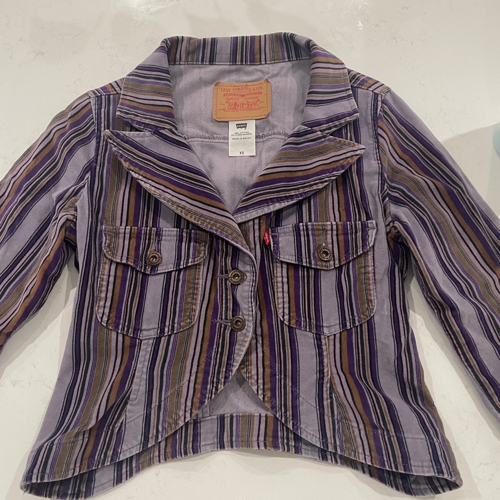 Levi’s striped jacket